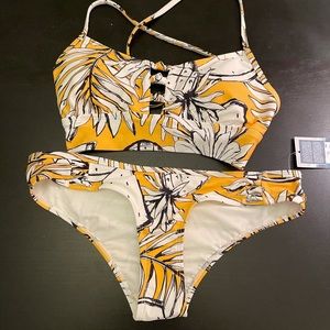 Eidon floral bikini size small women